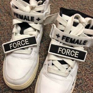 High Air Force One Female Power White Sand 6